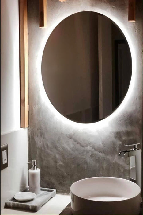 OOVA Round led-light mirror