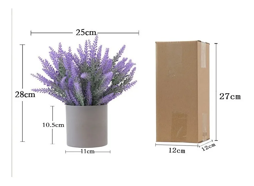 Artificial Lavanda Decor